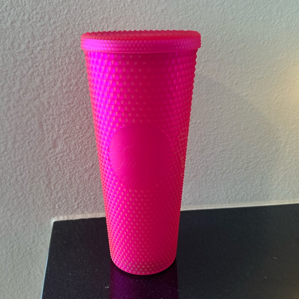 Pink Studded Starbucks Tumbler